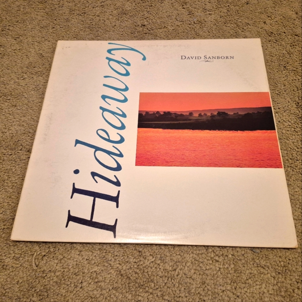 David Sanborn 'Hideaway' Vinyl Record